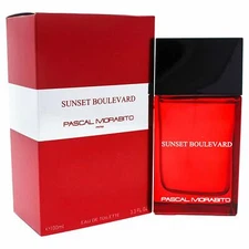 SUNSET BOULEVARD BY PASCAL MORABITO-MEN-EDT-SPRAY-3.4 OZ-100 ML-AUTHENTIC-FRANCE