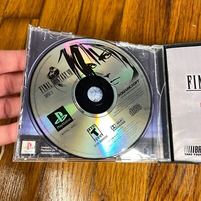 Final Fantasy VIII (Sony PlayStation 1, 1999) Missing Disc 2