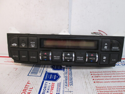   2007 ODYSSEY AC HEATER CLIMATE CONTROL TEMPERATURE FAN REAR DEFROSTER DUAL