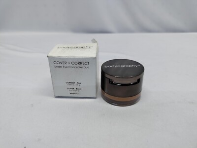 Bodyography Cover + Correct Under Eye Concealer Duo 0.298 oz