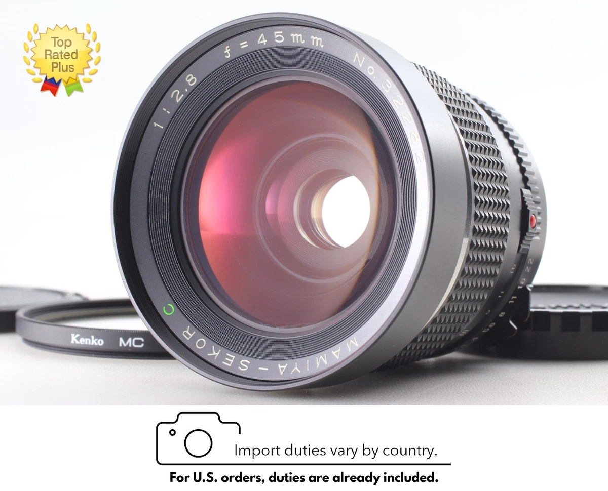 45mm Focal f/2.8 Camera Lenses for Mamiya for sale | eBay
