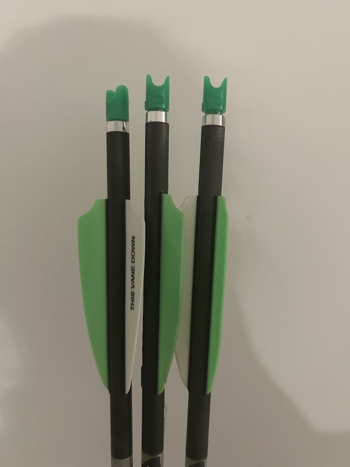 Tenpoint Pro Elite 400 Alpha-Blaze Carbon Arrows 20 - .003 3-pk
