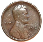 1914-D Lincoln Wheat Cent - Fine - #4667D