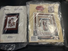 St. Nicholas cross stitch KIT Stoney Creek fabric, floss  kreinik, & Imaginating