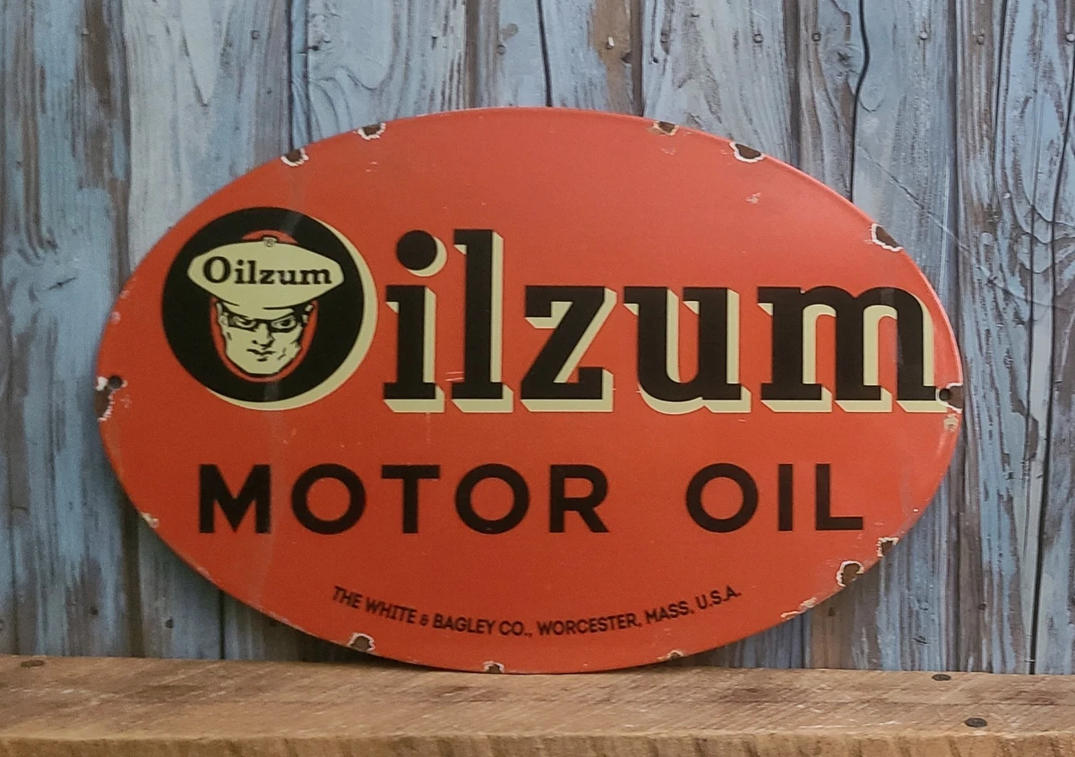 Oilzum In Collectible Gas & Oil Advertising Signs for sale | eBay