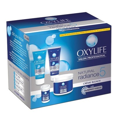 Oxylife Salon Professional Natural Radiance 5 Crème Bleach - 310g | Radiant