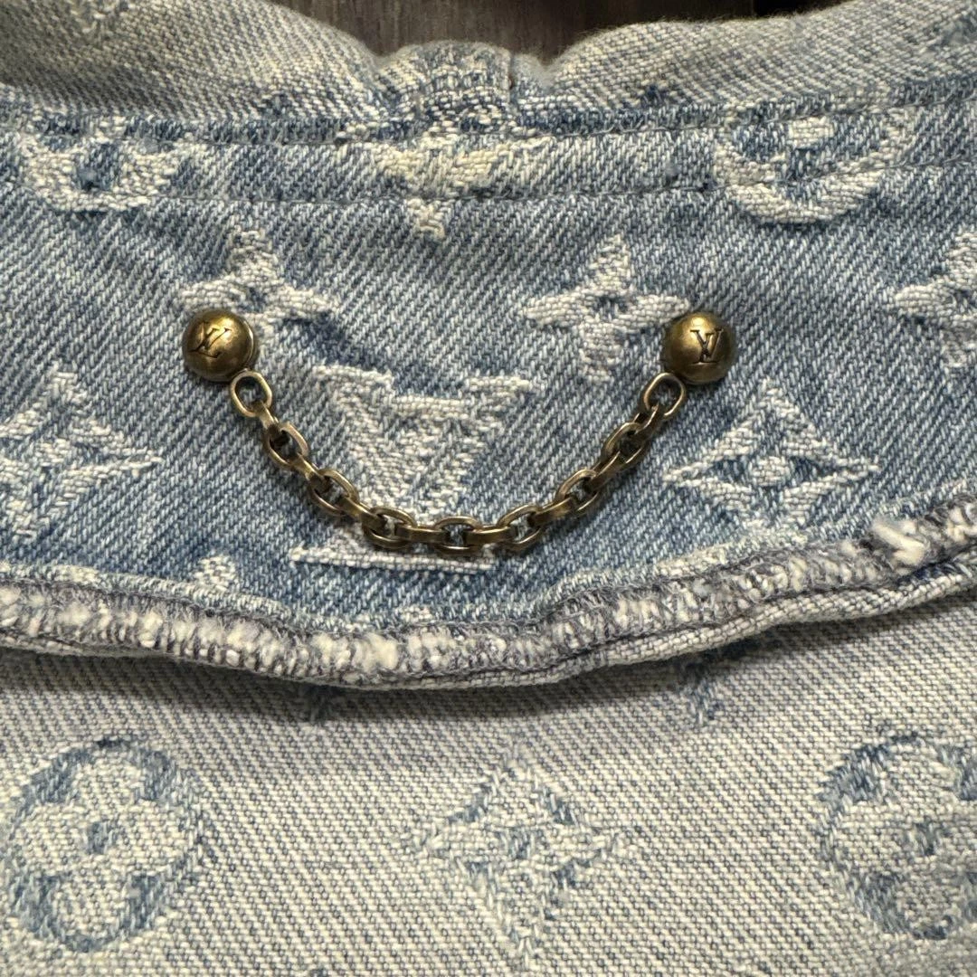 LOUIS VUITTON（LV） Louis Vuitton Giacca Uomo Logo Denim Nba Blouson 50