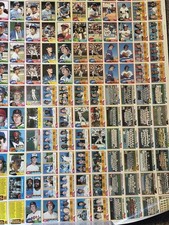 1981 Topps Baseball UNCUT SHEET ( 132 Cards ) George Brett,Ken Brett. Team Photo