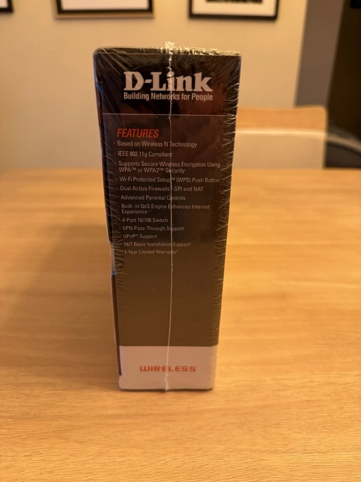 D-Link DIR-601 Wireless Home Router 150Mbps Wireless N 4 Port Powers On - Image 4 of 4