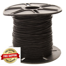 The Beadsmith Black Leather Cord .5mm Spool 100 Yards Jewelry Craft India