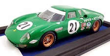 Looksmart 1/18 Scale LS18LM08 - Ferrari 250LM Le Mans 1968 #21 - Green
