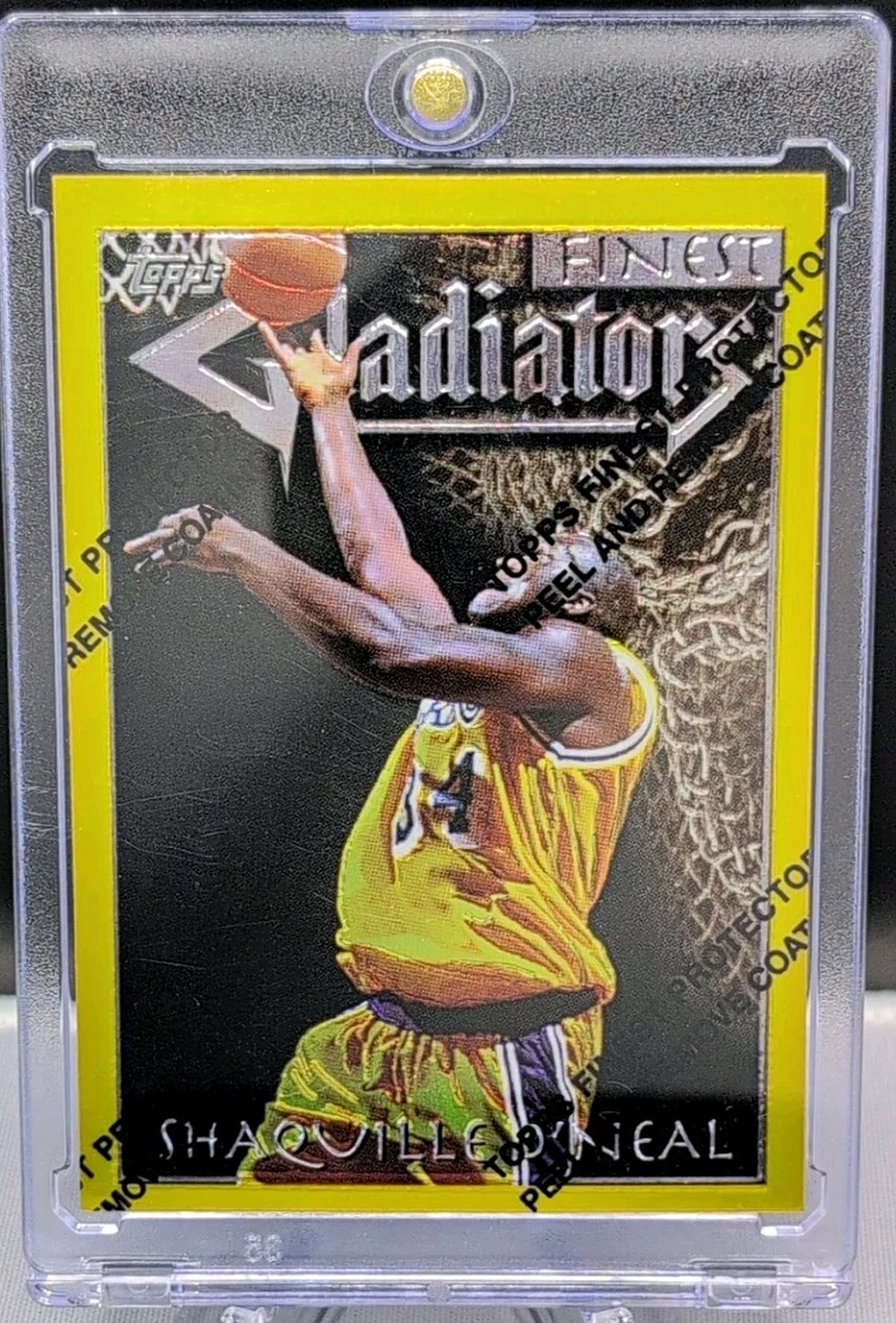NBA 96-97 Topps Chrome Shaquille O’Neal 25+ Topps Shaquille O'Neal Basketball 1996-97 Season Sports