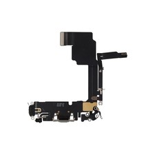 iPhone 15 Pro Charging Port Flex White High Quality Repair Part