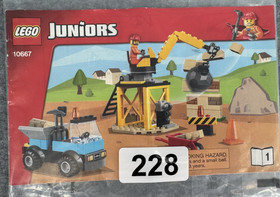 LEGO 10667 Juniors Construction Instruction Manual Only OEM Original