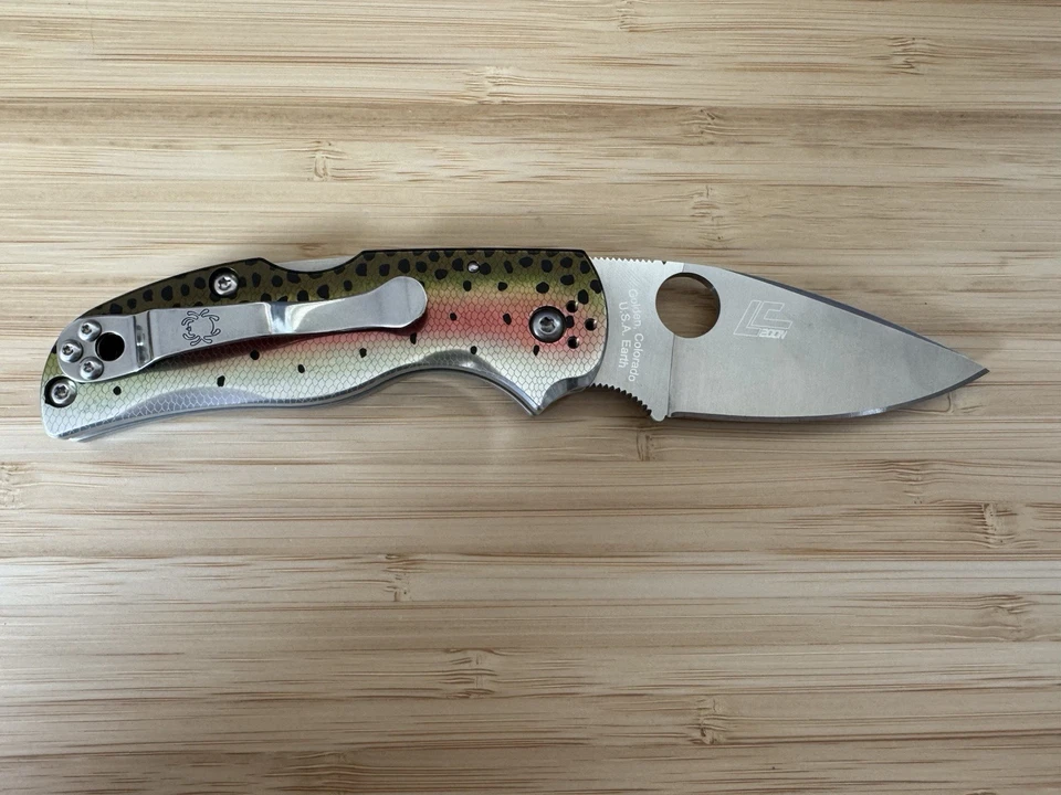 Cuchillo de pesca con mosca Abel Spyderco Native 5 Foto 2 de 4