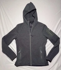Arc'teryx Covert Fleece Hooded Jacket Women’s Size Small Outdoor Gray