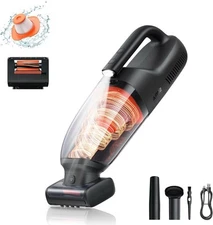 Baseus Hand Held Vacuum Cordless, 160W Car Vacuum Cleaner Pet Hair Vacuum