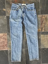 Vintage Levi  s 512 31x30 Medium Wash Denim Blue Jeans Slim Fit Tapered Leg Men  s