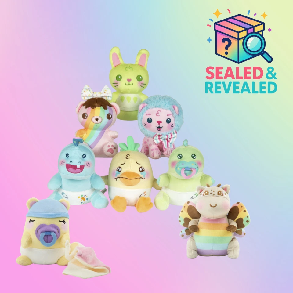 Moriah Elizabeth 6" - Baby Mystery Plush - NIB & Identified - You Pick!