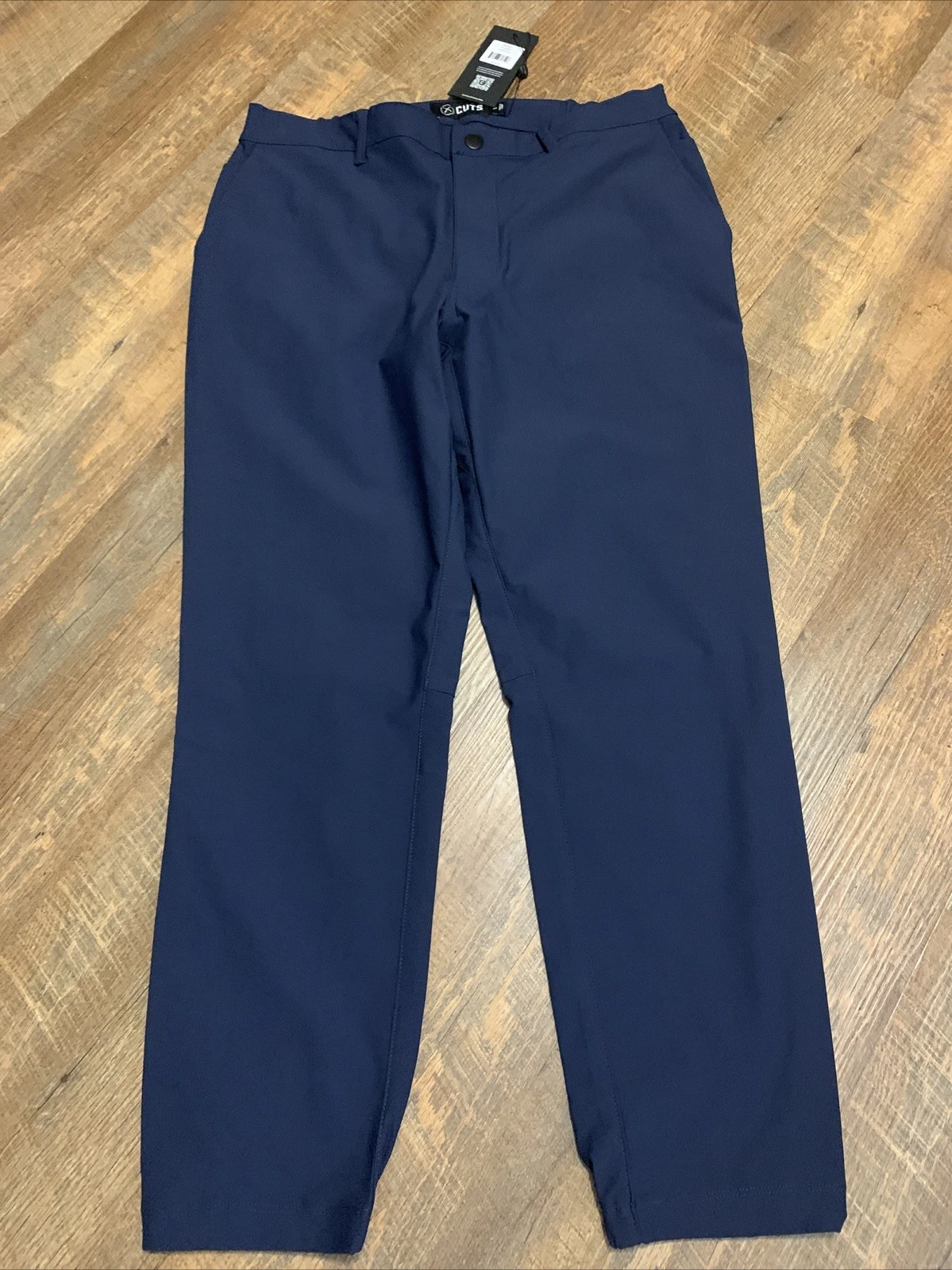 NEW CUTS AO Jogger L Navy Performance Lightweight Everyday Tech Pants 32x27.5