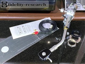 FIDELITY-RESEARCH FR-64 TONARM ORIGINAL SHELL/IFC GEWICHT 2 TYPEN/KABEL ETC.