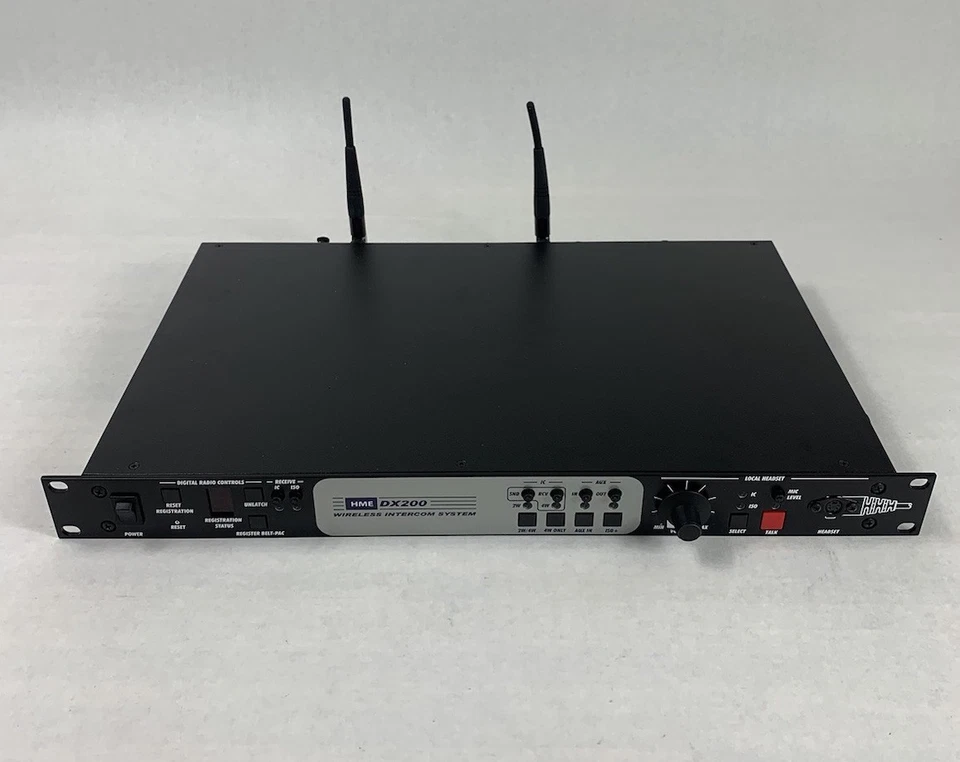 Sistema de intercomunicación inalámbrico HME DX200 estación base solamente Foto 2 de 4