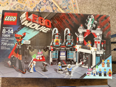 SEALED LEGO 70809 Lord Business  Evil Lair LEGO Movie *NEW* Retired