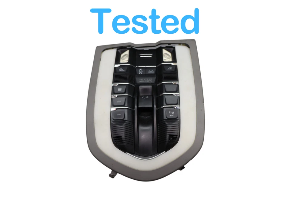 10-16 Porsche Panamera S 970 Front Overhead Dome Light Lamp 7PP959728F OEM - Image 3 of 4