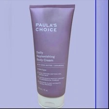 Paula's Choice Daily Replenshing Body Cream 7z New Sealed W/Ceramides Shea Buttr