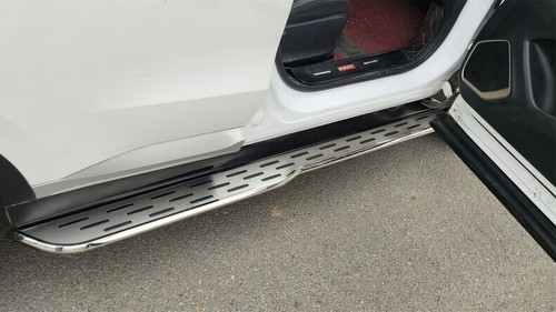 Escalón lateral 2 piezas apto para estribo Infiniti QX60 2022-2025 Nerfbars aluminio - Imagen 5 de 6