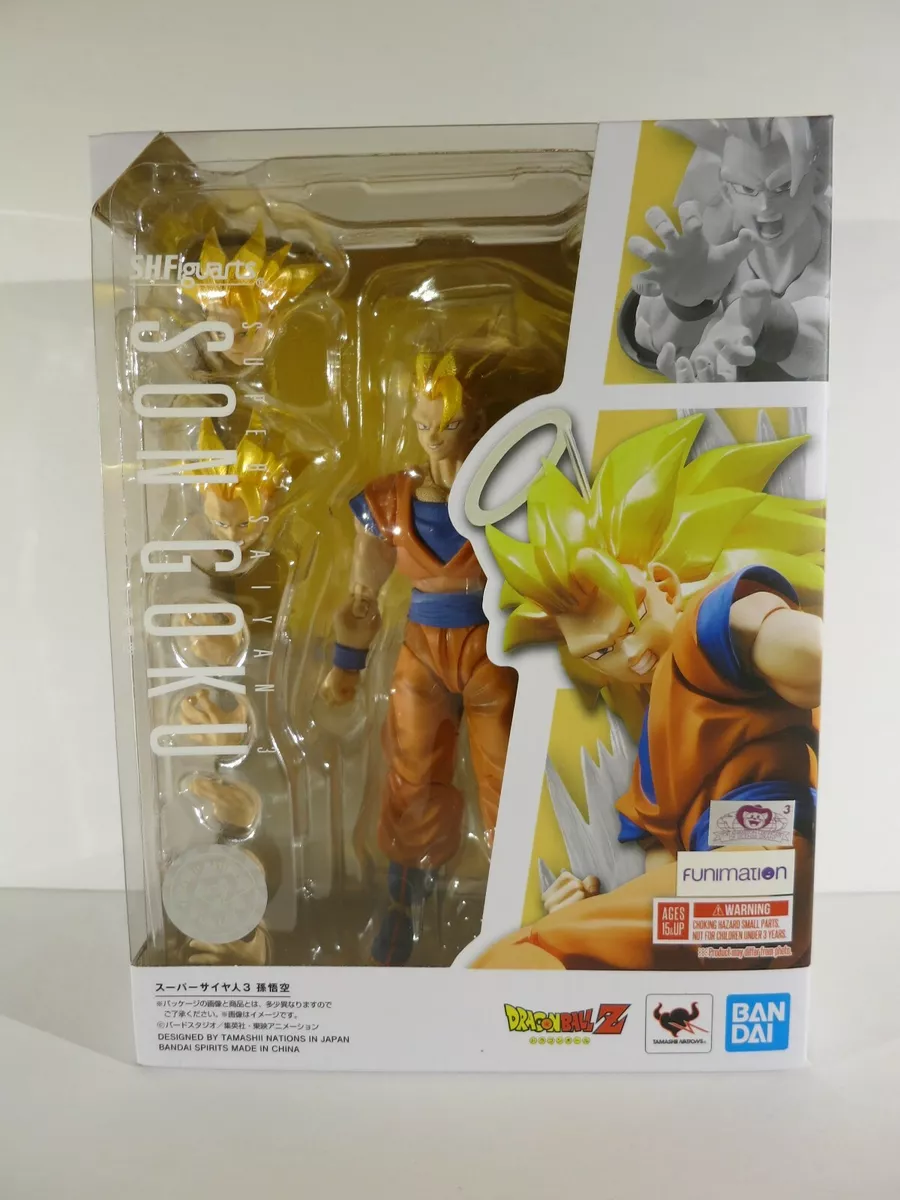 Bandai S.H. Figuarts Super Saiyan 3 Son Goku Dragon Ball Z Action