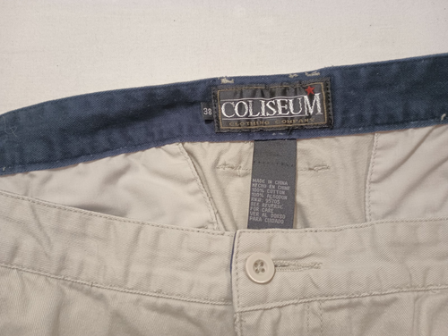 Coliseum Cargo Shorts Outdoor/Work Size 38x9 Color Stone 100%Cotton - 第 1/15 張圖片
