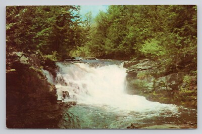 Dancing Water Winona Five Falls Pocono Mountains Pennsylvania Postcard