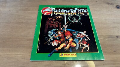 Panini Sticker Album Thundercats 4/264 inkl. Poster