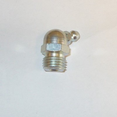 1 pc McMaster-Carr 1095K32 Steel Grease Fitting, 1/4'' PTF Male, 45 Degree, New