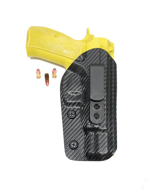 Aggressive Concealment Tuckable IWB Kydex holster Fits S&W MP Shield plus CC 4''