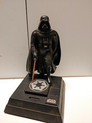 VINTAGE DARTH VADER TALKING LIGHT SOUND ACTION FIGURE 1996 ELECTRONIC PIGGY BANK | eBay