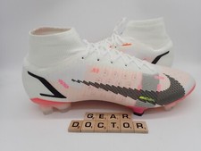 Nike Mercurial Superfly 8 Elite FG Mens Soccer Cleats White CV0958-122
