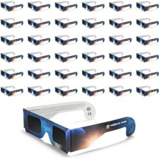 Solar Eclipse Glasses - Solar Filters Glasses CE and ISO Certified 2024 50-Pack