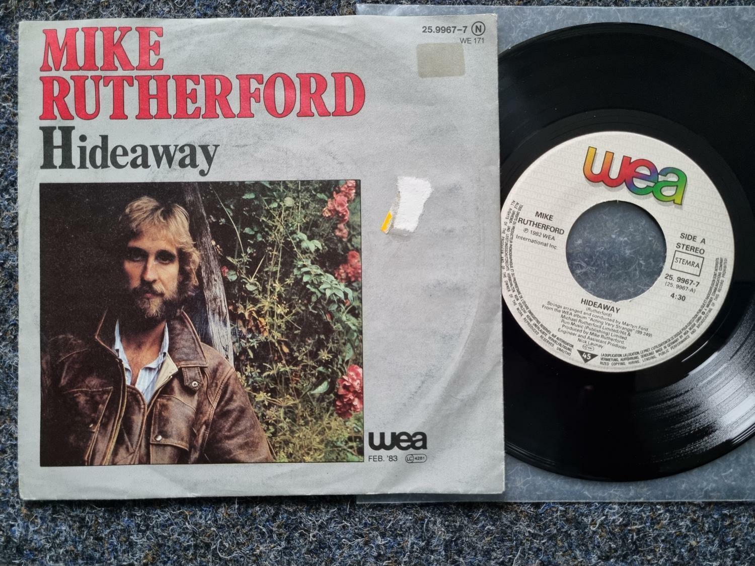 7"" Single Vinyl Mike Rutherford/ Genesis - Hideaway Germany