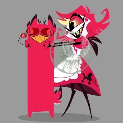 Hazbin Hotel Acryl Stands Figuur Lucifer, Alastor, Angel Dust Beeldje Stand Model, Acryl Staande Figuur voor Display Decoratie Collectiable Gifts