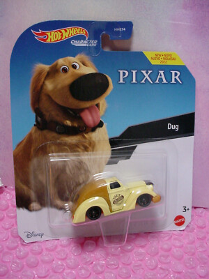 2022 Hot Wheels Character Cars New PIXAR   DUG    DUG'S SQUIRREL SERVICES
