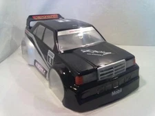 Bodywork 0 1/16in- RC 1/8 Vintage " Mercedes E190 DTM Greater Than Spoiler