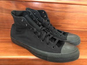 black converse high tops ebay