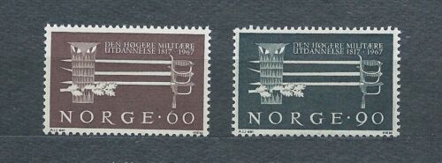 NORVEGE NORWAY - 1967 YT 507 à 508 - TIMBRES NEUFS** MNH LUXE - Bild 1 von 1