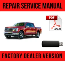 Ford F-150 2018-2020 Factory Repair Manual USB