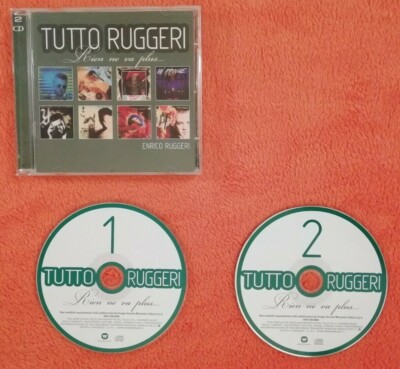 450° 2 x CD ENRICO RUGGERI - TUTTO RUGGERI RIEN NE VA PLUS 2006 (difetto)