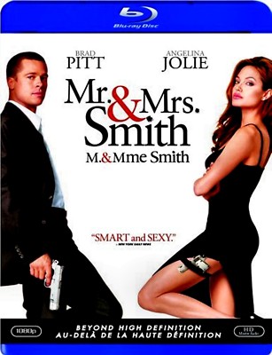Mr & Mrs Smith  - Brad Pitt, Angelina Jolie, Vince Vaughn,  New BluRAY