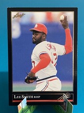 1992 Leaf Black Gold #254 Lee Smith Chicago Cubs Baseball Card HOF