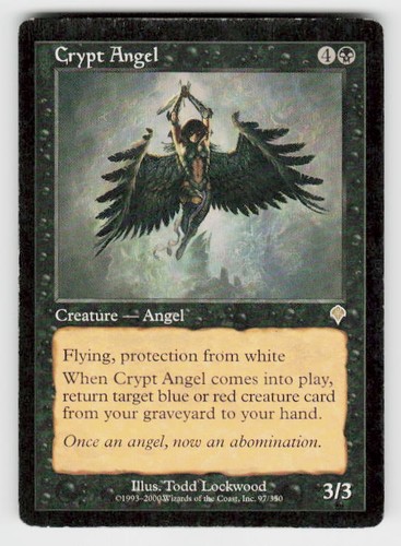 Invasion #97 Crypt Angel - Picture 1 of 2